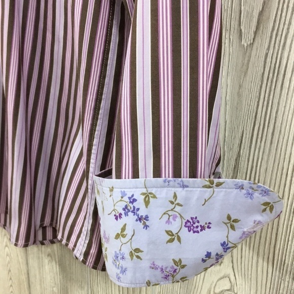 SAND COPENHAGEN Mens Striped Button Down Size 41 (16) Shirt - Picture 2 of 10